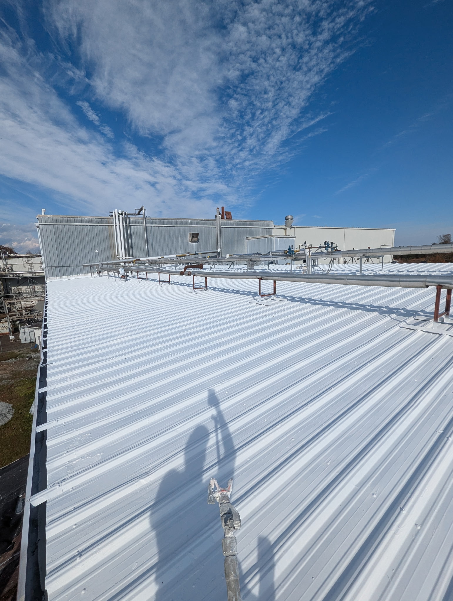 Industrial Metal Roof Restoration System - South Carolina