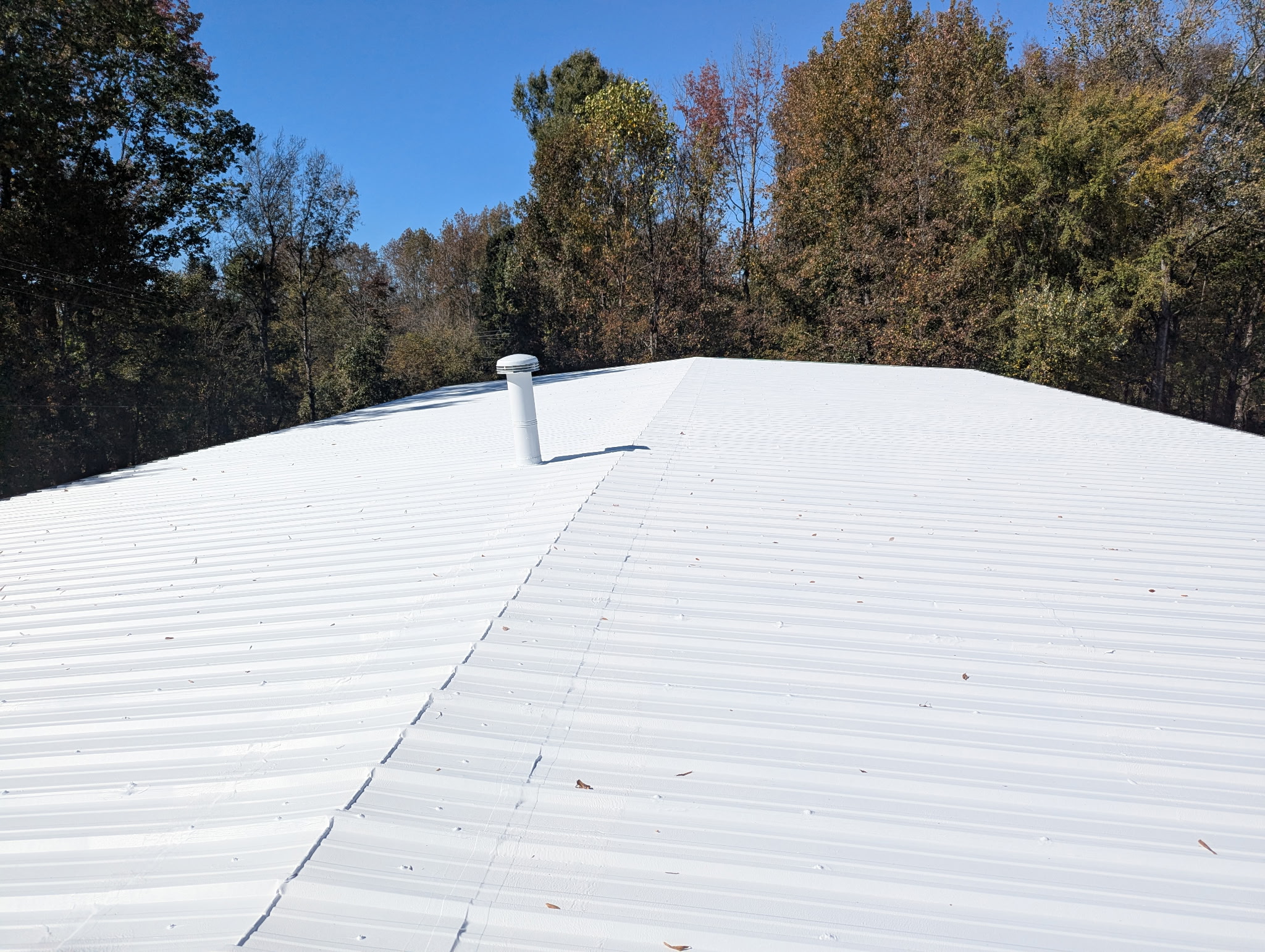 Commercial metal roof coating - North Carolina